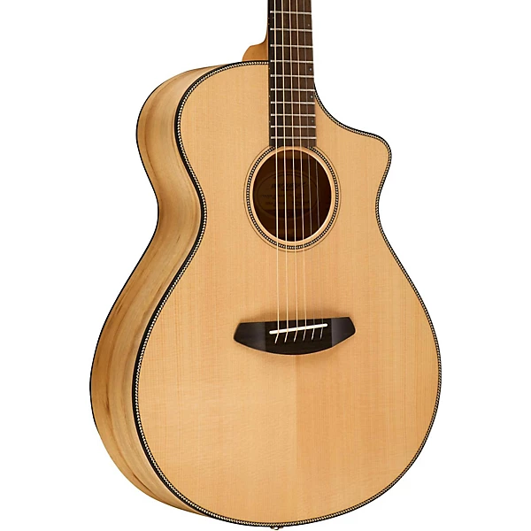 Breedlove Oregon Concert CE Sitka Spruce Myrtlewood Acoustic Electric Guitar Gloss Natural