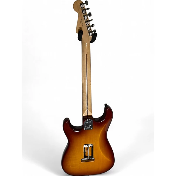 Used Fender American Deluxe Ash Stratocaster Tobacco Burst Solid Body Electric Guitar