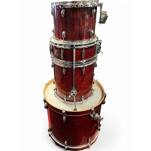 Gretsch Drums Used Gretsch Drums 4 Piece Catalina birch Natural Walnut Drum Kit.gc