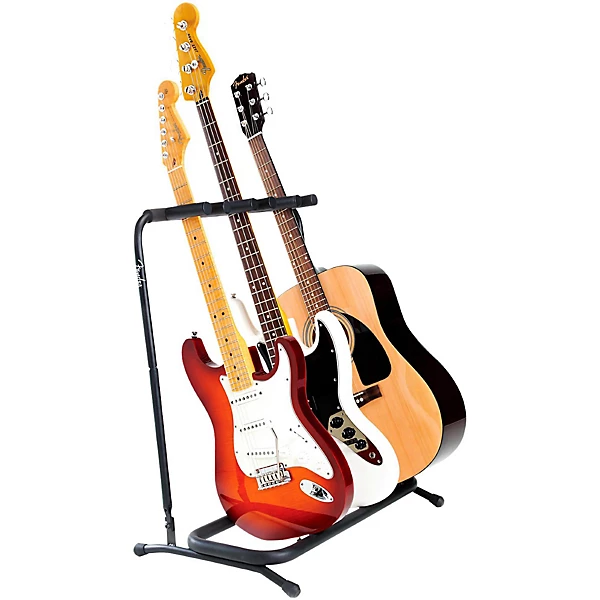 Folding 3 Guitar Stand