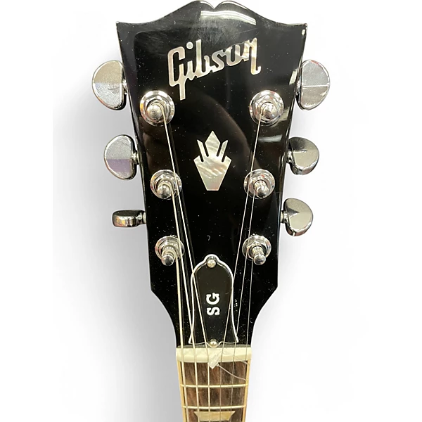 Used 2024 Gibson SG Standard Black Solid Body Electric Guitar
