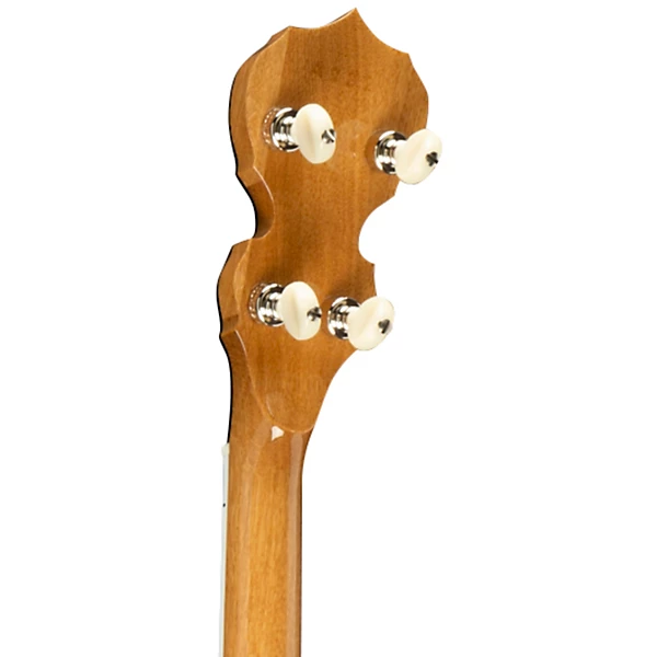 White Lotus Left Handed 5 String Resonator Banjo