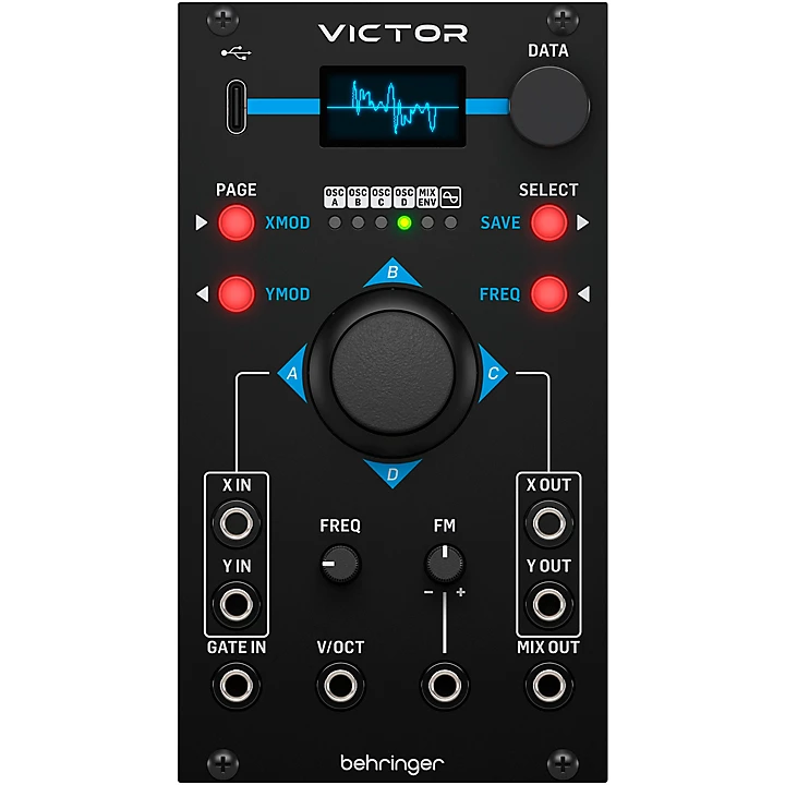 Victor Quad Vector Morphing Oscillator Module