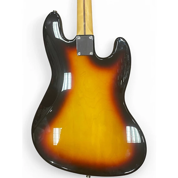 Fender Used 2009 Fender STD J BASS 3 Tone Sunburst Electric Bass Guitar.gc