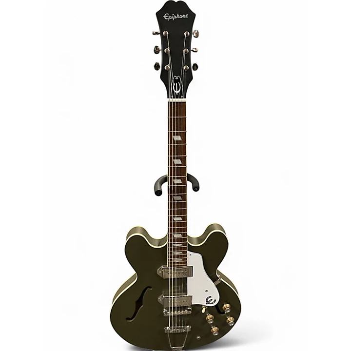 Epiphone Used Epiphone Casino Olive Drab Hollow Body Electric Guitar