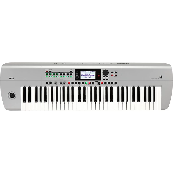 KORG i3 66 Key Music Workstation Silver Level 1 L73735004000000.gc