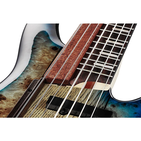 Ibanez Bass Workshop SRAS7 7 String Electric Bass Cosmic Blue Starburst