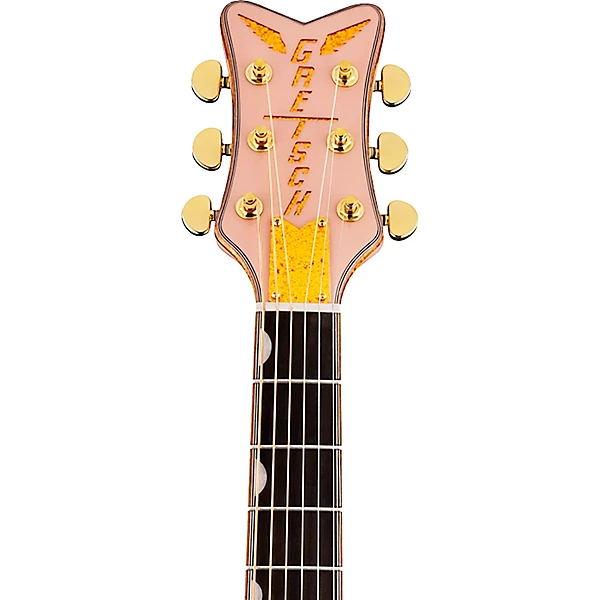 Gretsch Guitars G5021WPE Rancher Penguin Parlor Acoustic Electric Guitar Shell Pink
