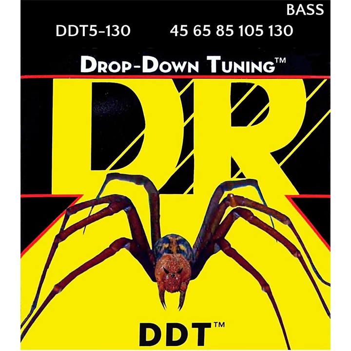 Drop Down Tuning Medium 5 String Bass Strings 45