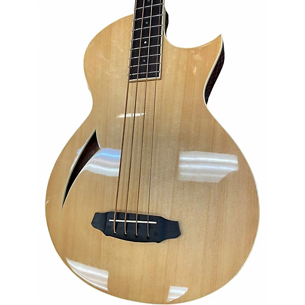 Used ESP LTD TL4 Natural Electric Bass Guitar