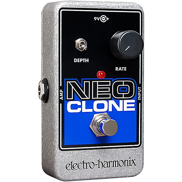 Electro Harmonix Neo Clone Analog Chorus Guitar Effects Pedal Black, Blue