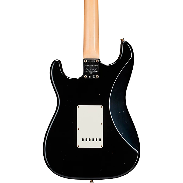 Fender Custom Shop Limited Edition '69 Stratocaster Journeyman Relic Electric Guitar Aged Black