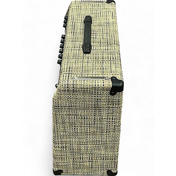 Used Fender Limited '65 Deluxe Reverb   Chilewich Bark Tube Guitar Combo Amp