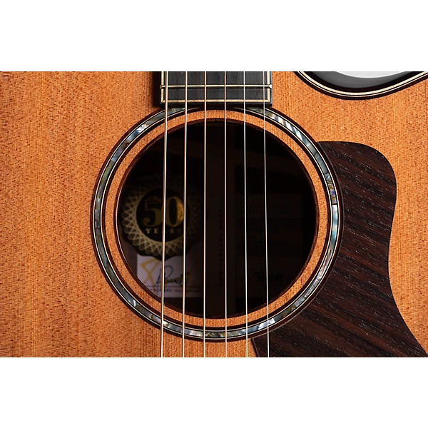 814ce Builders Edition 50th Anniversary Limited Edition Grand Auditorium Acoustic Electric Guitar Kona Edgeburst