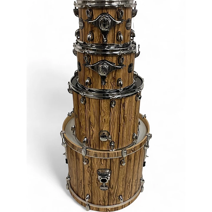 Mapex Used Mapex 4 Piece Limited Edition Mars Series 5 Piece Crossover Shell Pack NATURAL Drum Kit.gc