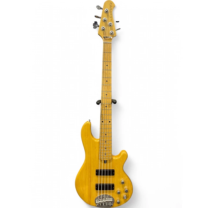 Used Lakland 55 01 Skyline Series 5 String Natural Electric Bass Guitar