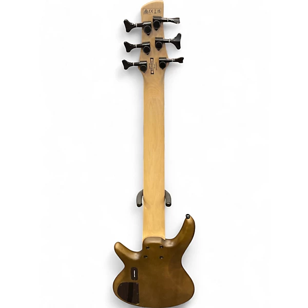 Used Ibanez  GSR206 6 String Walnut Electric Bass Guitar