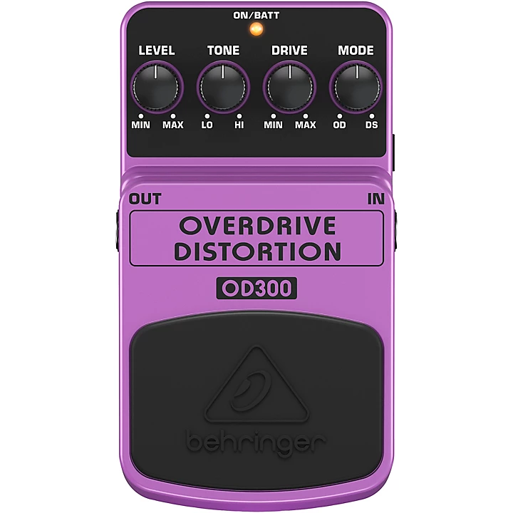 Behringer Overdrive/Distortion OD300 Guitar Effects Pedal