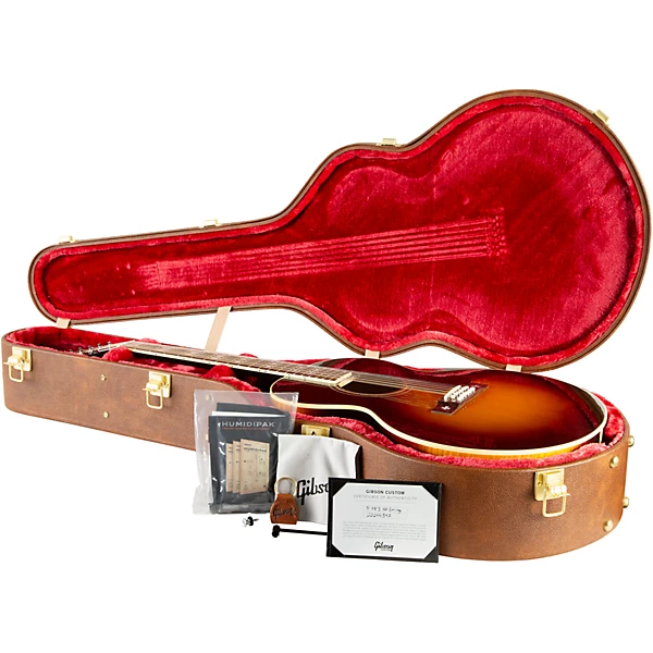 Gibson J 185 12 String Limited Edition Acoustic Electric Guitar Vintage Sunburst