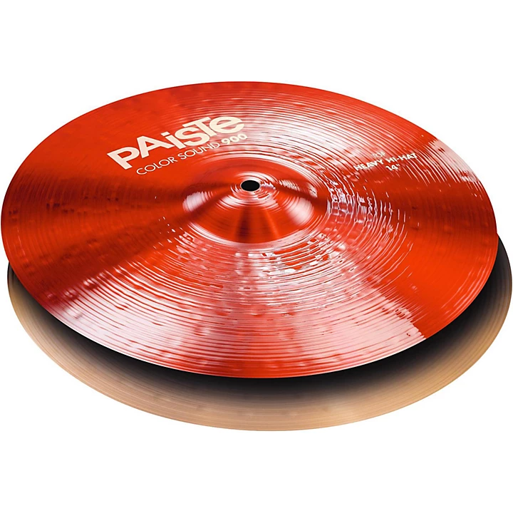Colorsound 900 Heavy Hi Hat Cymbal Red