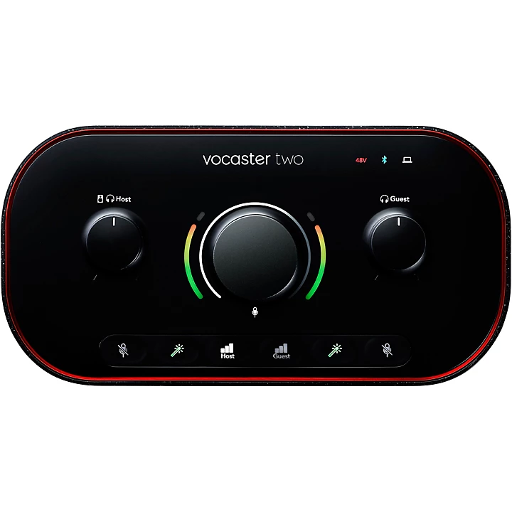 Focusrite Vocaster Two Podcasting Interface for Content Creators Level 1 L94724004000000.gc