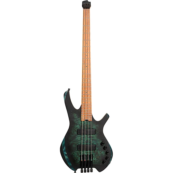Space 4 Artisan Headless Electric Bass Star Dust Green