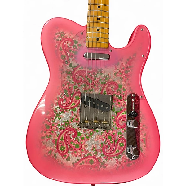 Used Fender Limited Edition '69 Telecaster MIJ Pink Paisley Pink Paisley Solid Body Electric Guitar