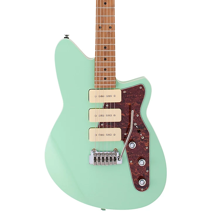 Jetstream 390 Maple Fingerboard Electric Guitar Oceanside Green