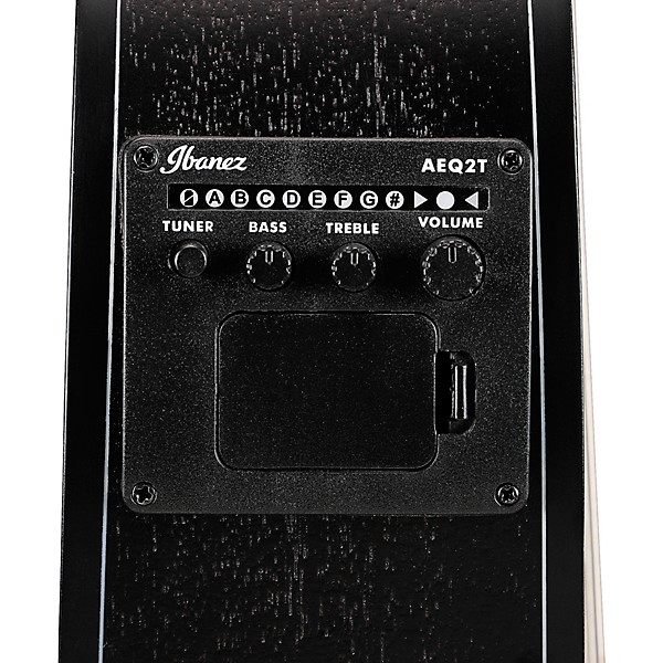 Ibanez GA5MHTCE Classical Acoustic Electric Guitar Weathered Black