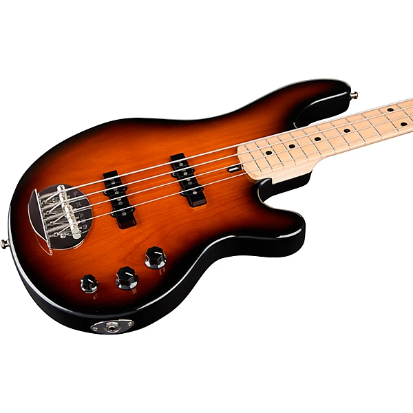 Lakland Classic 44 Dual J Maple Fretboard Electric Bass Guitar Tobacco Sunburst