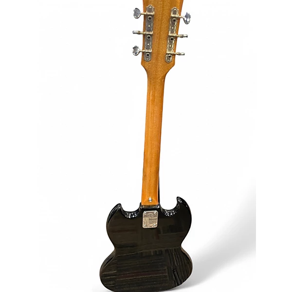 Used 1970s Lyle SG Black Solid Body Electric Guitar