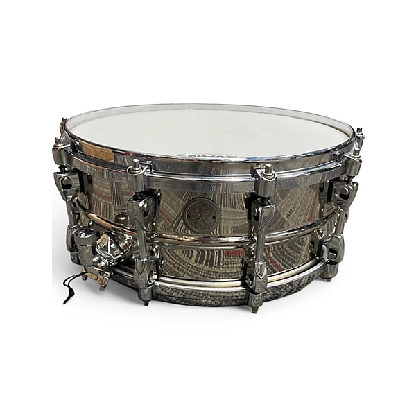 TAMA Used TAMA 65X14 Starphonic Snare Nickel over Brass Drum.gc