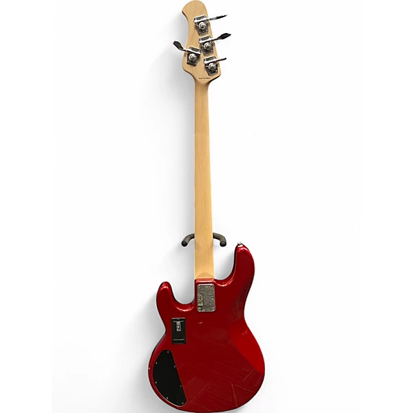 Used Sterling by Music Man STINGRAY RED Electric Bass Guitar