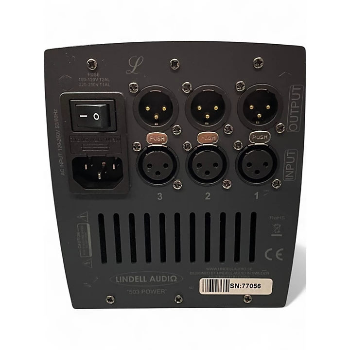 Lindell Audio Used Lindell Audio 503 Powered 500 Series Rack Power Supply Wireless System.gc
