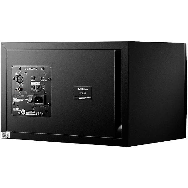 Dynaudio LYD 48 3 way Powered Studio Monitor Each Black Level 2 Left