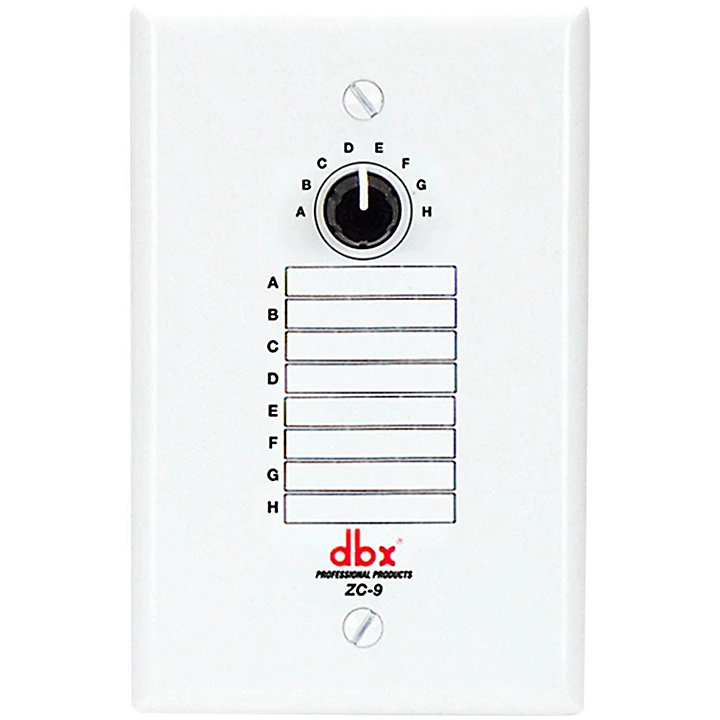 DBXZC9V Wall Mount Zone Volume Control