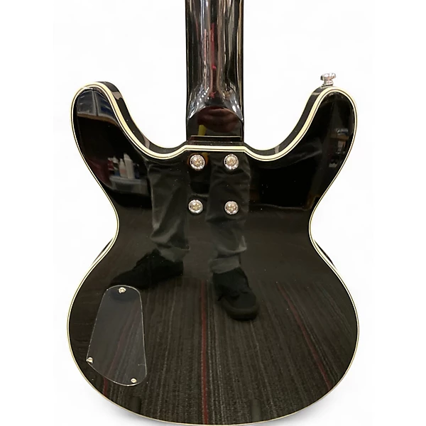 Eastwood Used Eastwood Black Widow Black Electric Bass Guitar