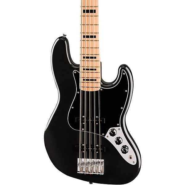 Affinity Series Active Jazz Bass V Black Metallic