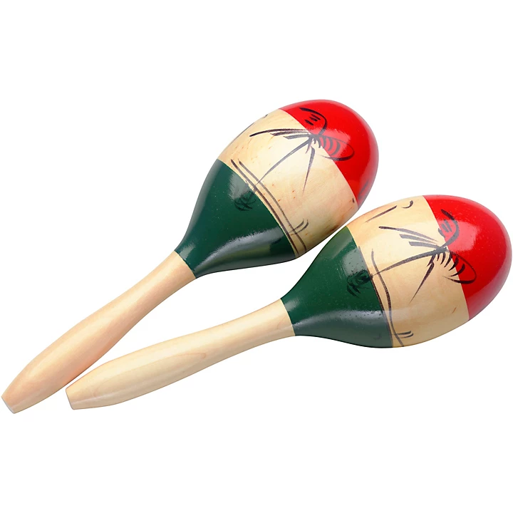 Wood Maracas