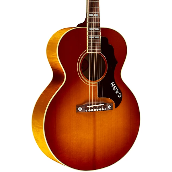 Gibson Rosanne Cash J 185 Signature Limited Edition Acoustic Electric Guitar Heritage Cherry Sunburst