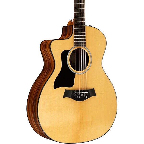 Taylor 254ce Plus Grand Auditorium 12 String Left Handed Acoustic Electric Guitar Natural