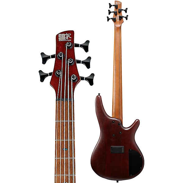 SR505EL Left Handed 5 String Electric Bass Brown Mahogany