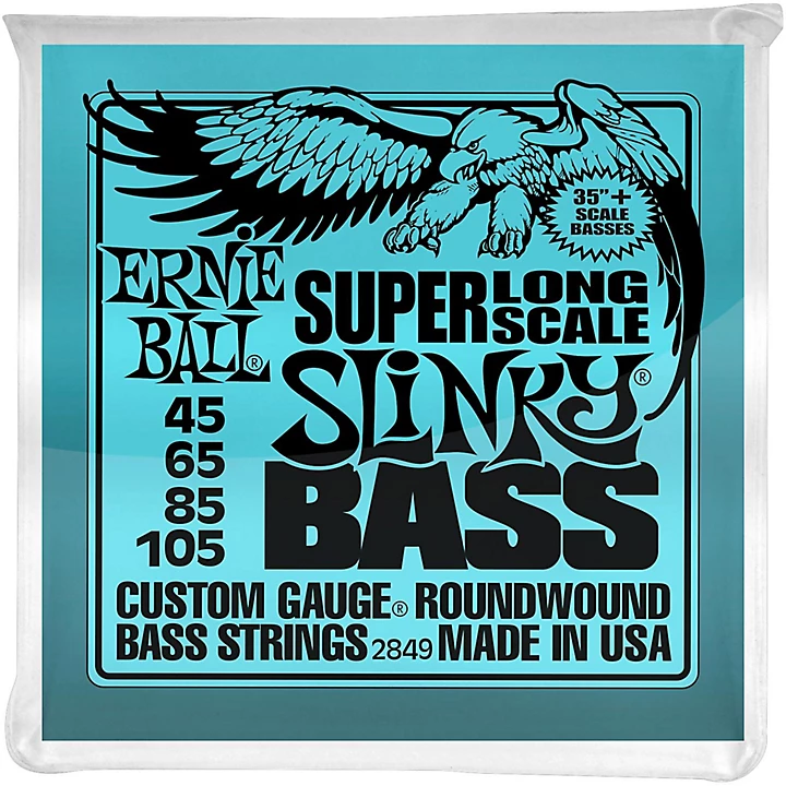 Hybrid Slinky Bass Strings Super Long Scale
