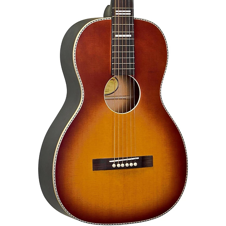 Recording King RPS 7 FES TS Dirty 30s 7 Single 0 Electric Acoustic Guitar Tobacco Sunburst