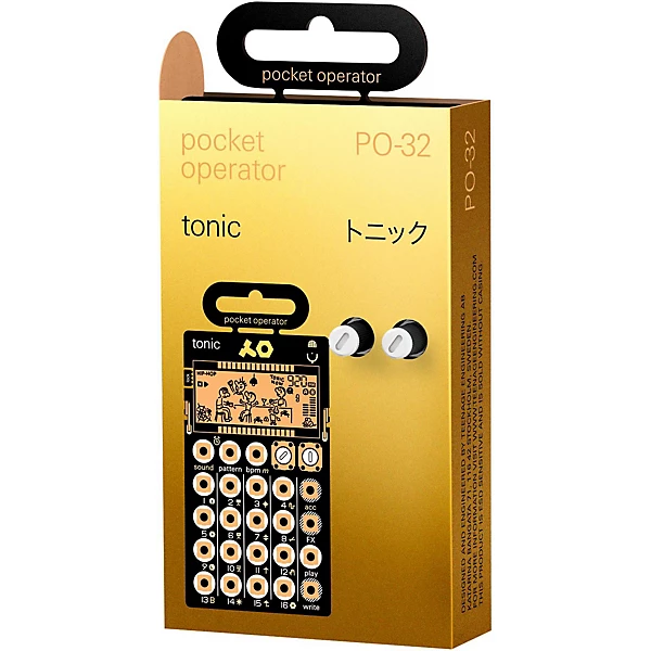 Pocket Operator PO 32 tonic Black