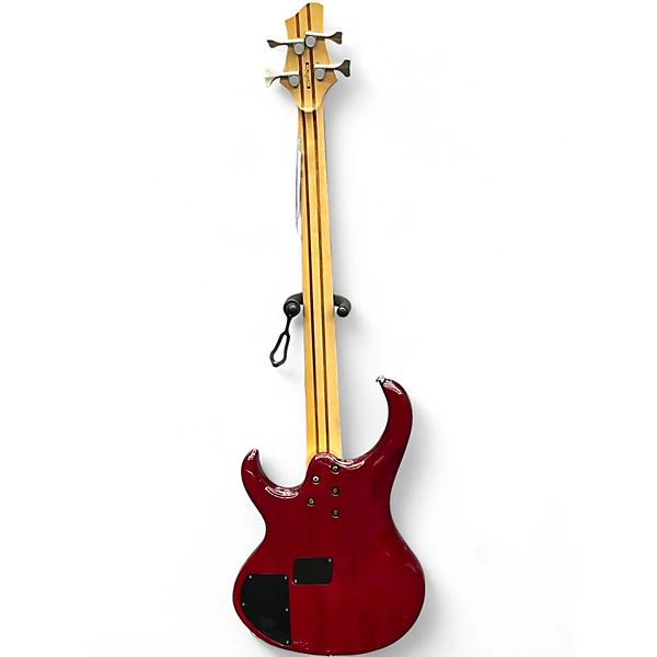 Ibanez Used Ibanez BTB400QMTR RED Electric Bass Guitar.gc