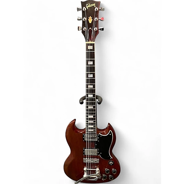 Vintage 1970s Gibson SG Natural Solid Body Electric Guitar
