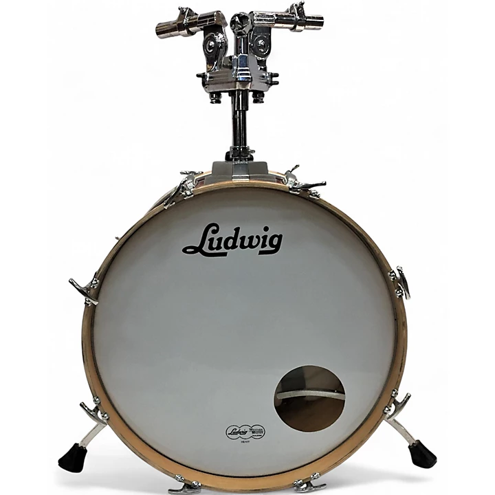 Vintage 1980s Ludwig 5 piece MAHOGANY STAIN Mahogany Drum Kit