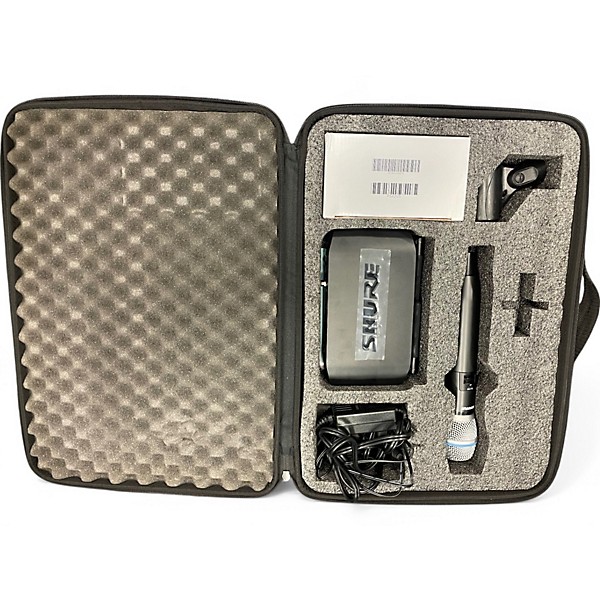 Shure Used Shure GLXD4 with Beta 87A GLXD2 Handheld Wireless System.gc