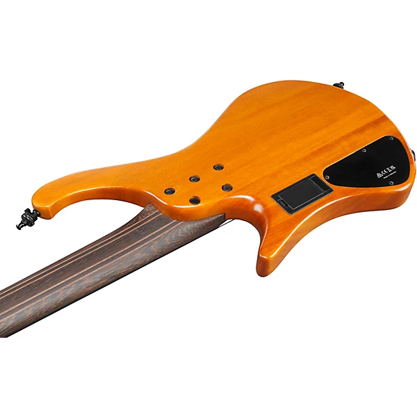 Ibanez EHB1135MS 5 String Multi Scale Ergonomic Headless Bass Guitar Silver Wave Black Low Gloss